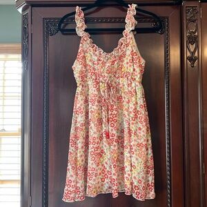Floral Babydoll Dress